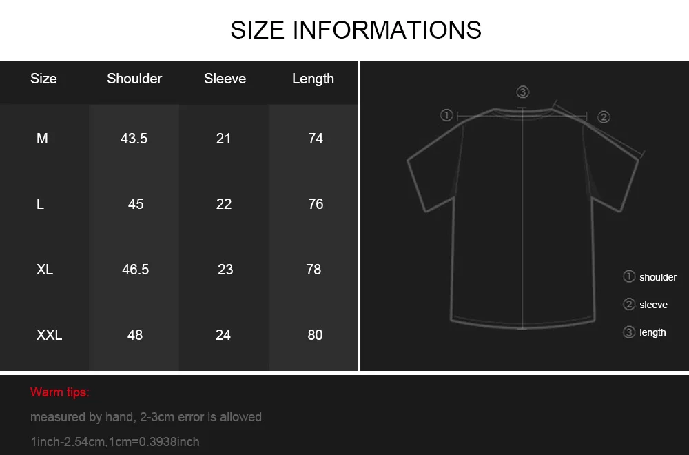 t shirt table size _01