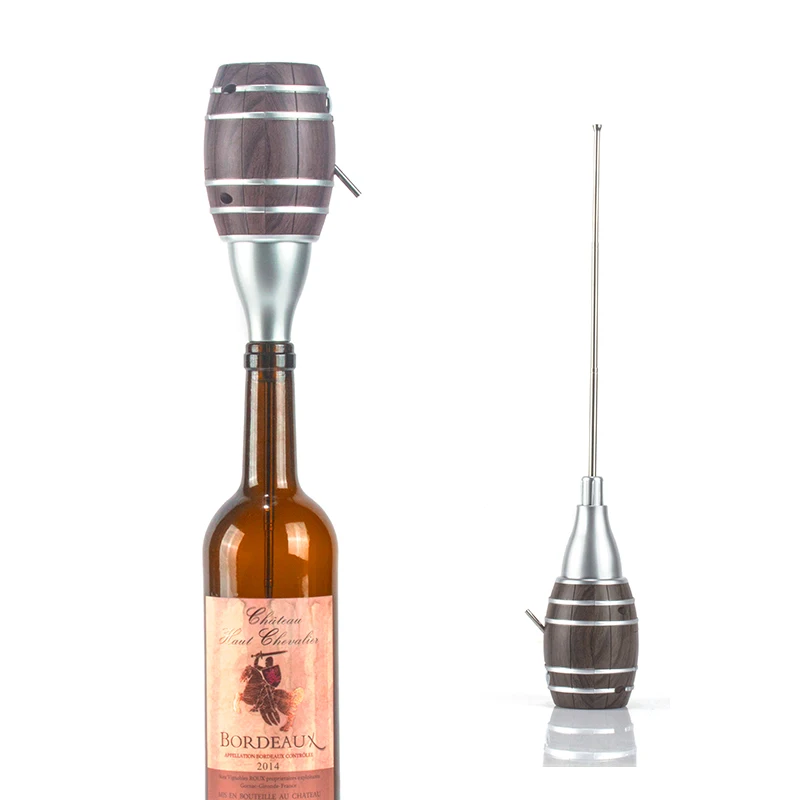 Electric Wine Pourer instant grape wine Decanter Pump Bar Cider dispenser Appliance Red Wine Aerator Wooden Barrel Bottle Design
Electric Wine Pourer instant grape wine Decanter Pump Bar Cider dispenser Appliance Red Wine Aerator Wooden Barrel Bottle Design