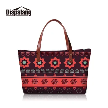 Dispalang Women Bags Vintage Flower Striped Print Shoulder Bags Tote Brand Zipper Female Ladies Handbag Womens Top-Handle Bag
Dispalang Women Bags Vintage Flower Striped Print Shoulder Bags Tote Brand Zipper Female Ladies Handbag Womens Top-Handle Bag