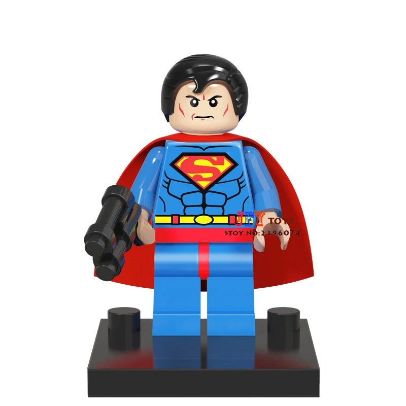 Single Sale superhero marvel Justice League Superman building blocks model bricks toys for children brinquedos menino
Single Sale superhero marvel Justice League Superman building blocks model bricks toys for children brinquedos menino