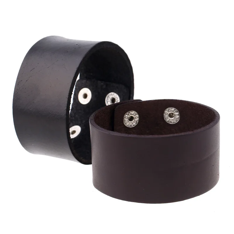 Punk retro light board leather bracelet men's bracelet wide leather leather bracelet
Punk retro light board leather bracelet men's bracelet wide leather leather bracelet