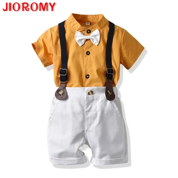 JIOROMY summer of 2019 the new children's clothing wholesale baby boy gentleman bow tie suspenders collar short sleeve dress 
JIOROMY summer of 2019 the new children's clothing wholesale baby boy gentleman bow tie suspenders collar short sleeve dress