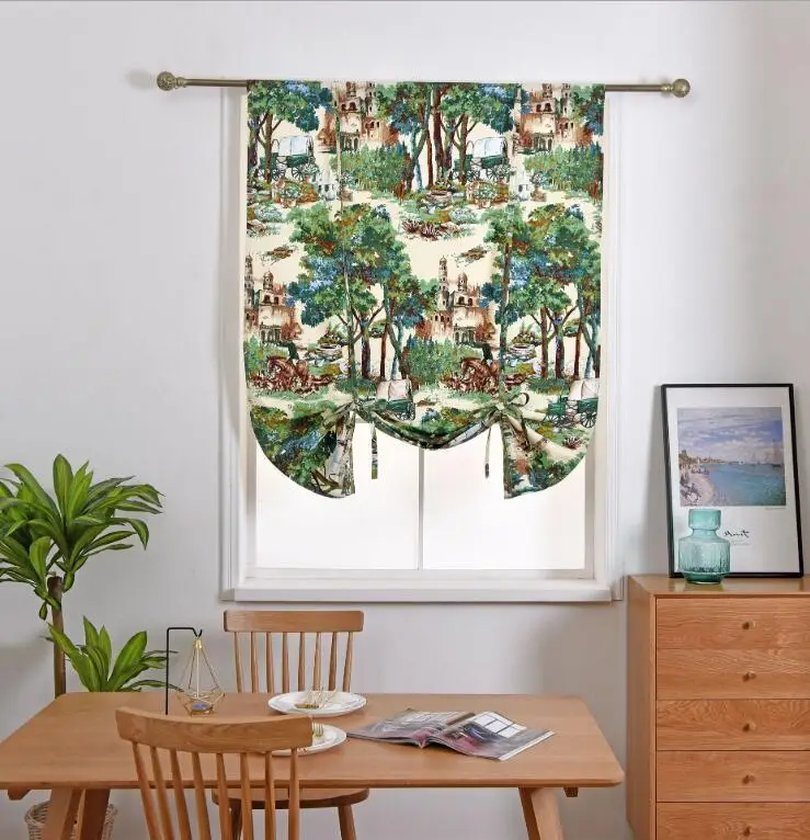 Fyjafon Short Curtain Green Printed Curtain Kitchen Door Curtain Roman Blinds Children Room Window Treatment Customized Size
Fyjafon Short Curtain Green Printed Curtain Kitchen Door Curtain Roman Blinds Children Room Window Treatment Customized Size