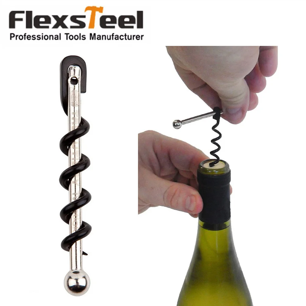 Flexsteel One Piece True Utility TU48 Twistick Pocket Multi Functional Stainless Steel Key Ring Keychain Wine Bottle Opener
Flexsteel One Piece True Utility TU48 Twistick Pocket Multi Functional Stainless Steel Key Ring Keychain Wine Bottle Opener