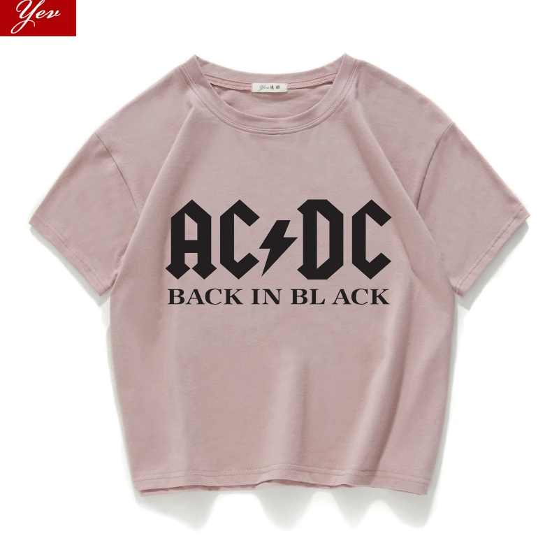Fashion Women tshirt Girl Casual 100% Cotton Short T-shirt women O-neck loose snake crop top Summer top women ACDC band tops
Fashion Women tshirt Girl Casual 100% Cotton Short T-shirt women O-neck loose snake crop top Summer top women ACDC band tops