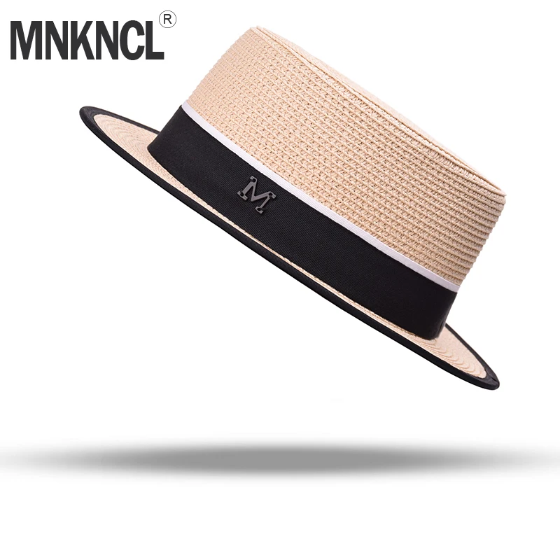 MNKNCL Flat Top Straw Hat Spring Summer Men and Women Trip Caps Leisure Beach Sun Hats M Letter Breathable Fashion Flower
MNKNCL Flat Top Straw Hat Spring Summer Men and Women Trip Caps Leisure Beach Sun Hats M Letter Breathable Fashion Flower
