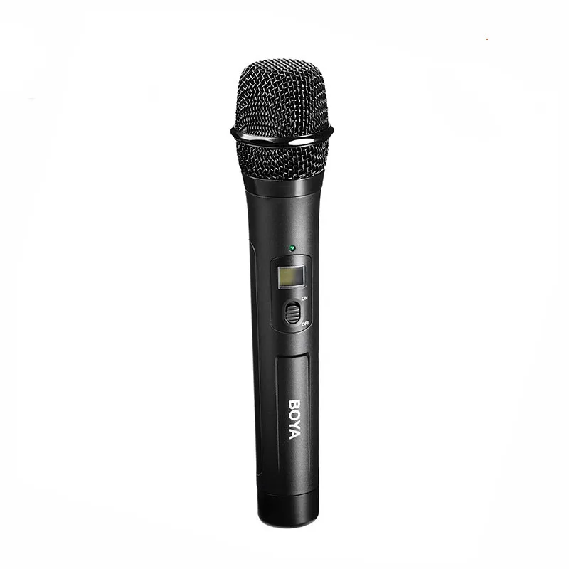 Фото BY-WHM8 wireless Handheld Omnidirectional Condenser Microphone UHF transmission with 48UHF Work w/ BY-WM8 /BY-WM6 Receiver | Электроника