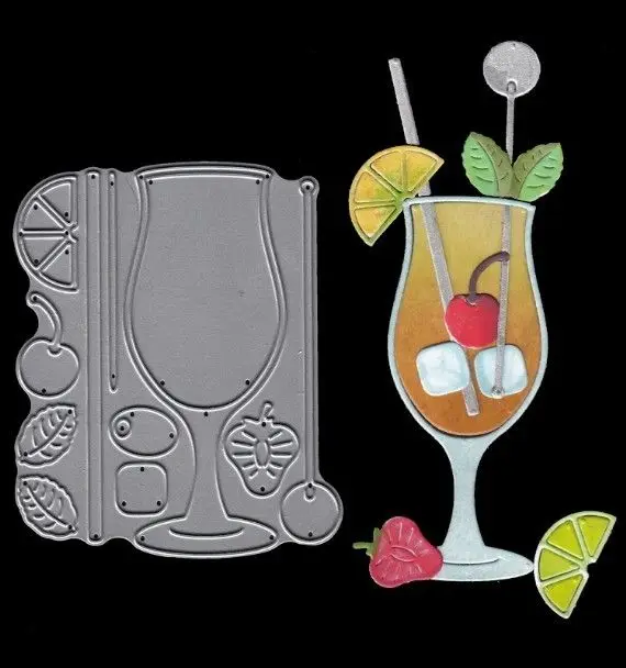Drink Juice Goblet Metal Cutting Dies New 2019 for Craft Dies Scrapbooking for Card Making Album Embossing Paper Stencil Decor
Drink Juice Goblet Metal Cutting Dies New 2019 for Craft Dies Scrapbooking for Card Making Album Embossing Paper Stencil Decor