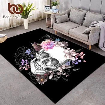 BeddingOutlet Sugar Skull Carpets Large for Living Room Floral Bedroom Area Rugs Non-slip Gothic Floor Mat Home Decor alfombra
BeddingOutlet Sugar Skull Carpets Large for Living Room Floral Bedroom Area Rugs Non-slip Gothic Floor Mat Home Decor alfombra