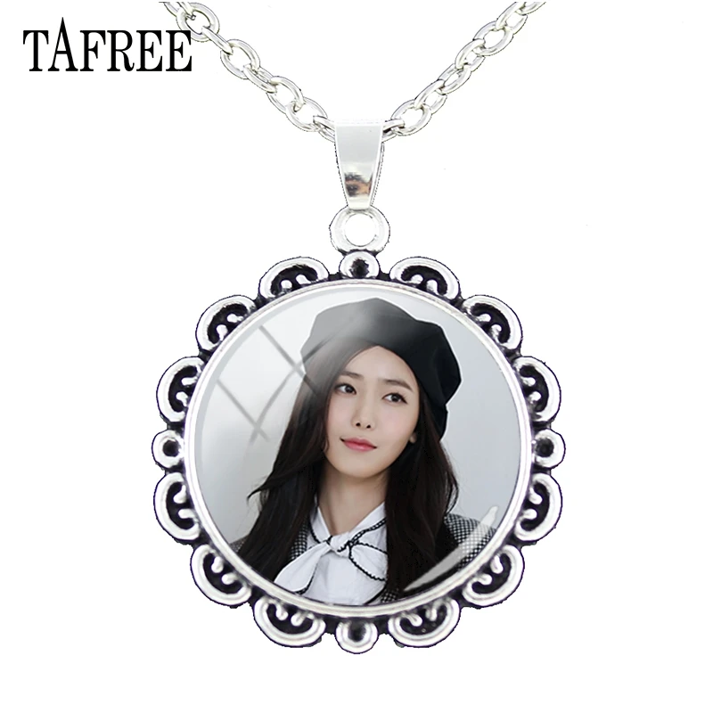 TAFREE Fashion gfriend kpop Art Picture Print Silver Plated Pendant Necklace Glass Dome Charms Choker Jewelry Gift For Fans GF64
TAFREE Fashion gfriend kpop Art Picture Print Silver Plated Pendant Necklace Glass Dome Charms Choker Jewelry Gift For Fans GF64