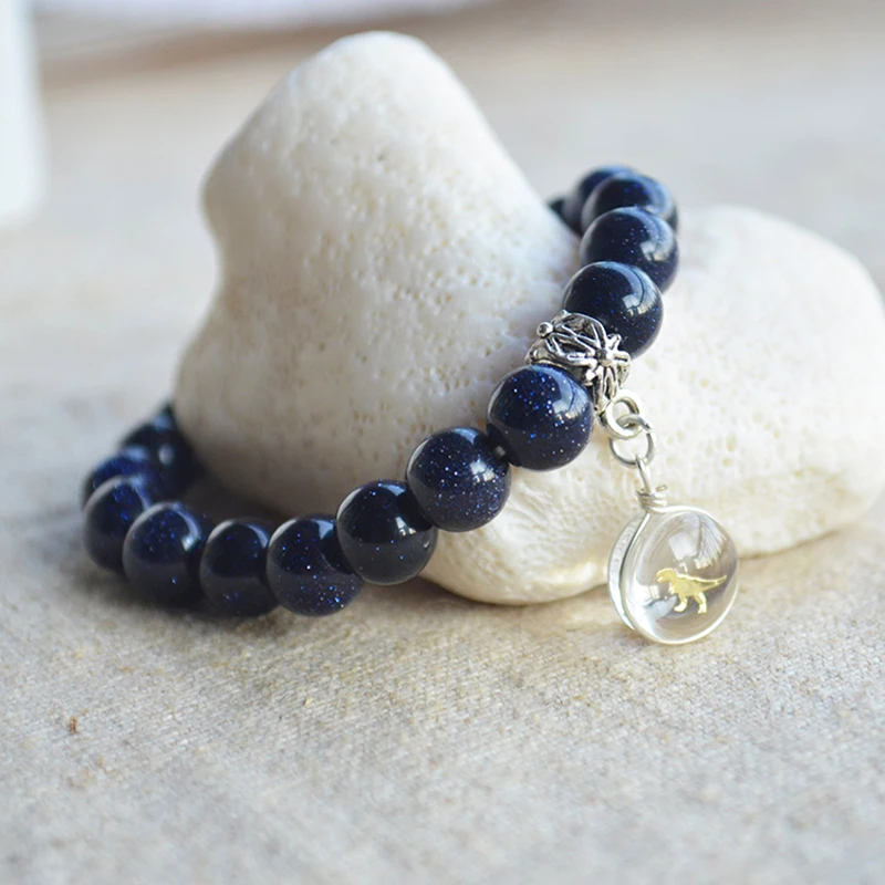 Dinosaur Blue Sandstone Natural Stone Birthstone Solitaire Charm Bracelets For Women Jewelry Boho Bohemian & Bangles Wedding
Dinosaur Blue Sandstone Natural Stone Birthstone Solitaire Charm Bracelets For Women Jewelry Boho Bohemian & Bangles Wedding