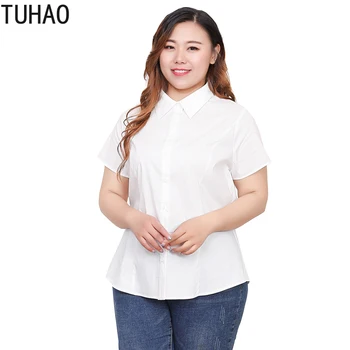 TUHAO Plus Size Tops 10XL 8XL 6XL Women White Blouse Casual Blusas Mujer Large Size Offical Buiness Style Woman Shirts MS06
TUHAO Plus Size Tops 10XL 8XL 6XL Women White Blouse Casual Blusas Mujer Large Size Offical Buiness Style Woman Shirts MS06