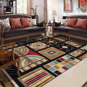 European Classic Colorful Geometric Area Rugs And Carpets For Home Living Room Bedroom Bedside Large Anti-Slip Floor Mat Tapete
European Classic Colorful Geometric Area Rugs And Carpets For Home Living Room Bedroom Bedside Large Anti-Slip Floor Mat Tapete