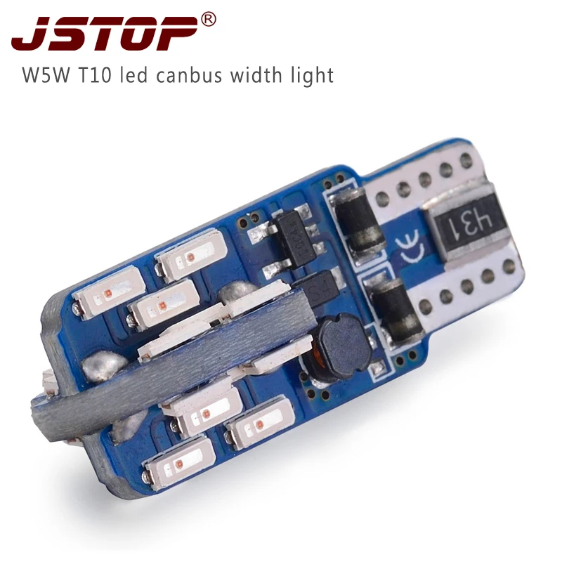 JSTOP led Car width light 12V T10 W5W bulbs led No error canbus Lights T10 12V External Lights car lamp w5w led Signal lights
JSTOP led Car width light 12V T10 W5W bulbs led No error canbus Lights T10 12V External Lights car lamp w5w led Signal lights