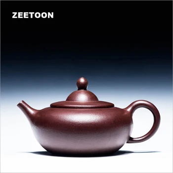 230cc Authentic Yixing Teapot Health Care Purple Clay Master Handmade Chinese Kung Fu Tea Set Kettle Puer Tea Pot Zisha Hat Pot
230cc Authentic Yixing Teapot Health Care Purple Clay Master Handmade Chinese Kung Fu Tea Set Kettle Puer Tea Pot Zisha Hat Pot