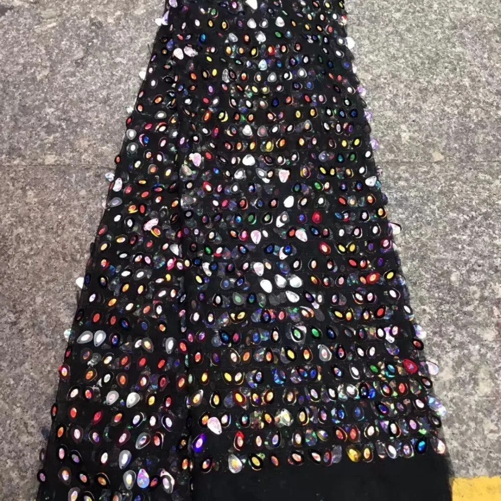 New French Nigerian stripes sequins net lace,African tulle mesh Sequence lace fabric high quality for wedding dress 5yards/lot
New French Nigerian stripes sequins net lace,African tulle mesh Sequence lace fabric high quality for wedding dress 5yards/lot