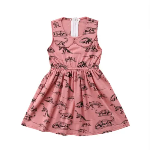 Fashion Toddler Dinosaur Newborn Kids Baby Girls Clothes Cotton Sleeveless Dress Sundress Summer Clothes Tutu Dresses
Fashion Toddler Dinosaur Newborn Kids Baby Girls Clothes Cotton Sleeveless Dress Sundress Summer Clothes Tutu Dresses
