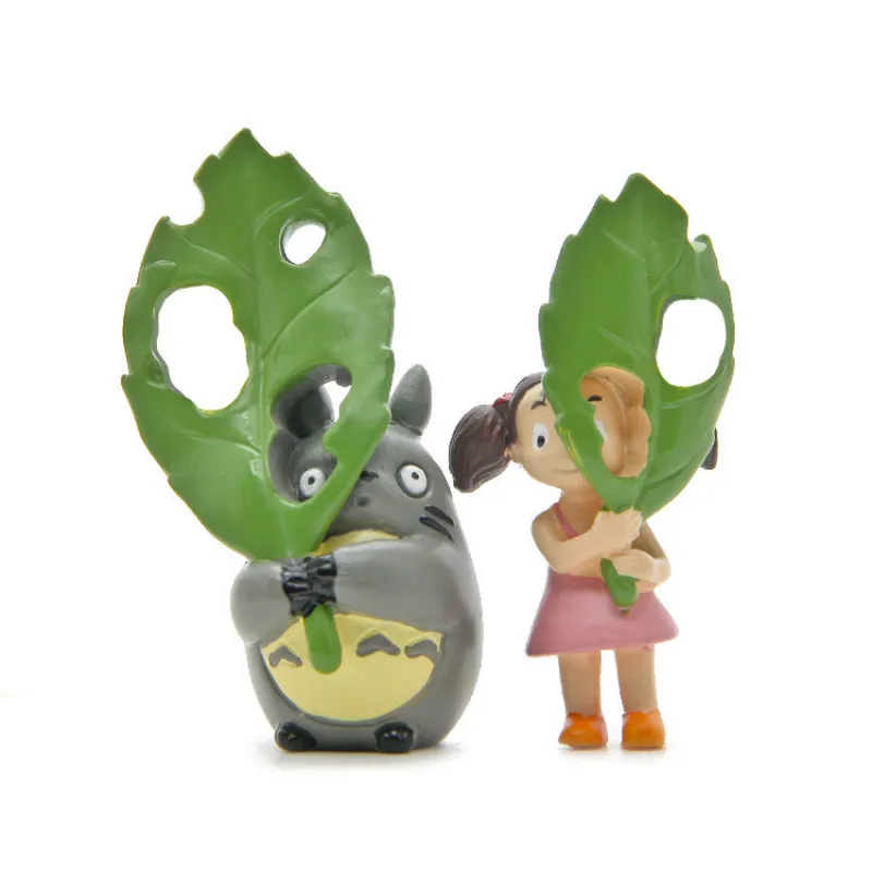 Creative My Neighbor Totoro Action Figure DIY Miyazaki Anime Green Leaf Figures Toy Micro Landscape Gardening Toy
Creative My Neighbor Totoro Action Figure DIY Miyazaki Anime Green Leaf Figures Toy Micro Landscape Gardening Toy