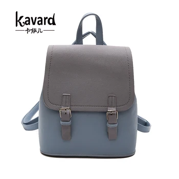 Kavard Brand Backpack Women Backpacks Fashion Small School Bags for Girls Black Scrub PU Leather Female Backpack Sac A Dos 2020
Kavard Brand Backpack Women Backpacks Fashion Small School Bags for Girls Black Scrub PU Leather Female Backpack Sac A Dos 2020