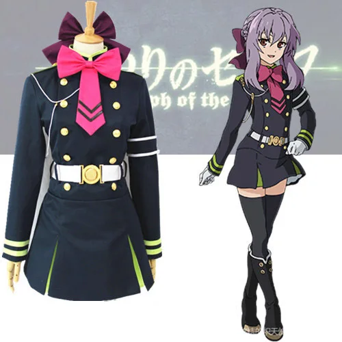 Anime Seraph of the End Owari no Serafu Shinoa Hiragi Cosplay Costume Shinoa Hiragi Cosplay Uniform Halloween Costume
Anime Seraph of the End Owari no Serafu Shinoa Hiragi Cosplay Costume Shinoa Hiragi Cosplay Uniform Halloween Costume