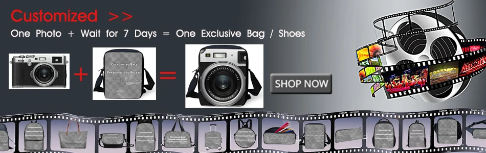 customized bag shoes