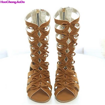 HaoChengJiaDe Black Brown Girls Summer Boots Kids Gldiator Sandals for Girls Newest Princess Shoes with Bowtie Children Sandals
HaoChengJiaDe Black Brown Girls Summer Boots Kids Gldiator Sandals for Girls Newest Princess Shoes with Bowtie Children Sandals