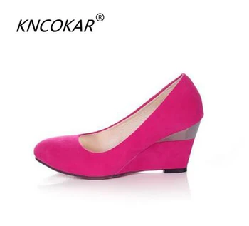 Single shoes women's shoes 2017 spring and autumn high-heeled scrub work shoes shallow mouth wedges boat shoes ladle shoes low
Single shoes women's shoes 2017 spring and autumn high-heeled scrub work shoes shallow mouth wedges boat shoes ladle shoes low