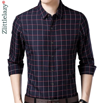 2019 brand fashions casual slim fit long sleeve men shirt social streetwear clothes plaid shirts mens dress high quality 62176
2019 brand fashions casual slim fit long sleeve men shirt social streetwear clothes plaid shirts mens dress high quality 62176