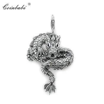 Pendant Dragon Asian Black 925 Sterling Silver For Women Men PunkGift Thomas Style Jewelry Pendant Fit Key Chain Necklace
Pendant Dragon Asian Black 925 Sterling Silver For Women Men PunkGift Thomas Style Jewelry Pendant Fit Key Chain Necklace