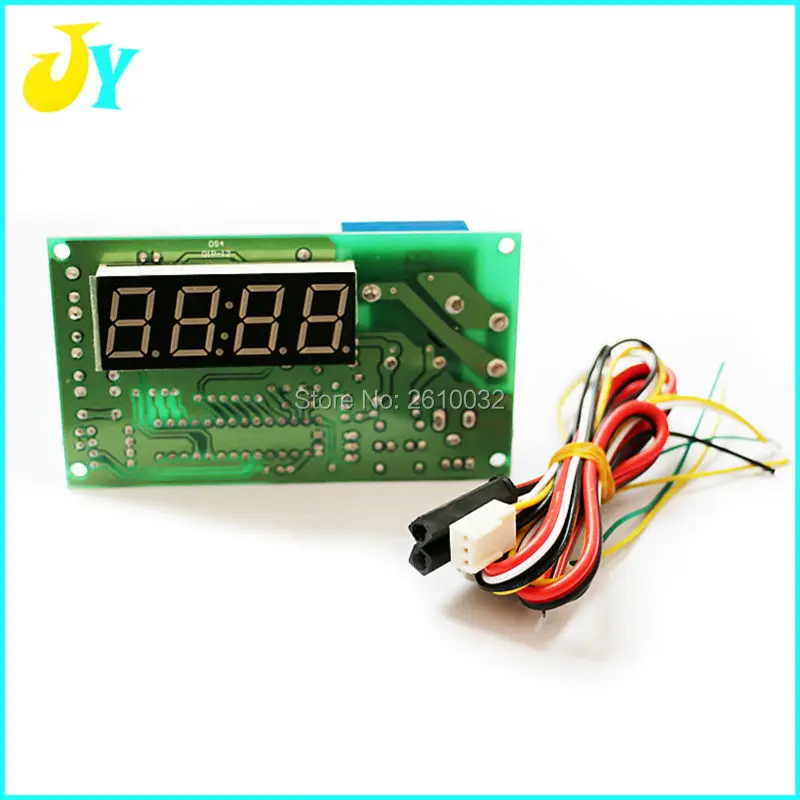 4 digits Arcade Time Control Timer Board Power Supply for coin acceptor Arcade vending machine
4 digits Arcade Time Control Timer Board Power Supply for coin acceptor Arcade vending machine