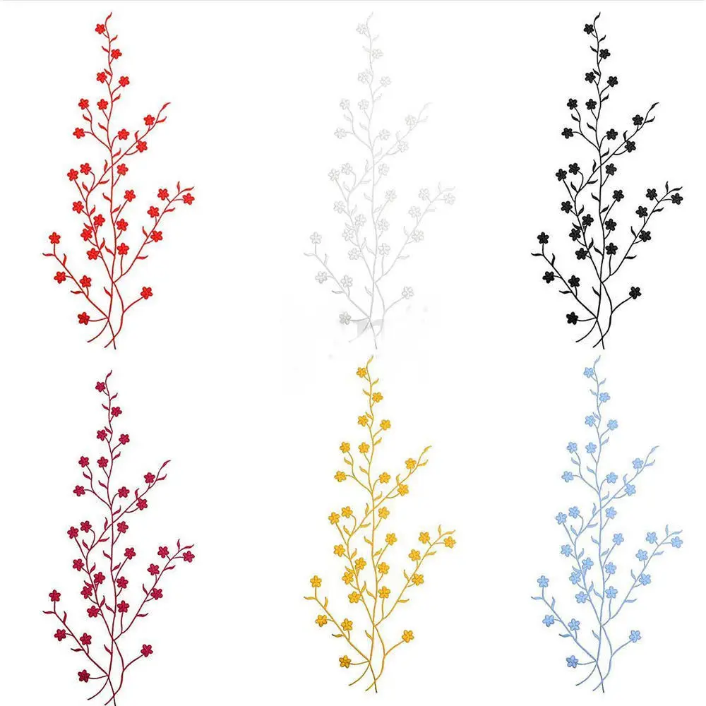 14'' Plum Blossom Flower Applique Clothing Embroidery Patch Stickers Iron On 1pc T-shirt Coat Pant Bags Decors Sewing Patches
14'' Plum Blossom Flower Applique Clothing Embroidery Patch Stickers Iron On 1pc T-shirt Coat Pant Bags Decors Sewing Patches