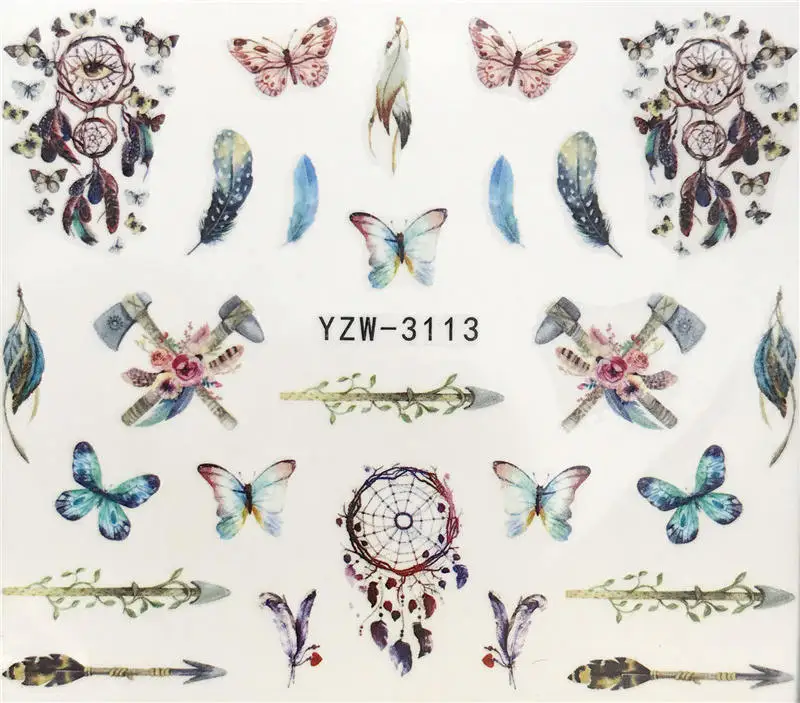 WUF 1 PC Nail Stickers Animal Series Water Decal Animal Flower Plant Pattern 3D Manicure Sticker Nail Art Decoration
WUF 1 PC Nail Stickers Animal Series Water Decal Animal Flower Plant Pattern 3D Manicure Sticker Nail Art Decoration