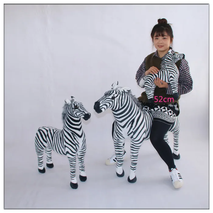 stuffed zebra toy