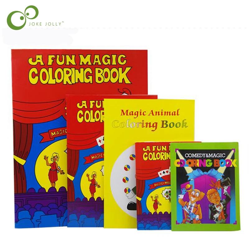 A Fun Magic Coloring Book Magic Tricks Cards Best For Kids Magie Book Stage Prop Gimmick Mentalism Funny WYQ
A Fun Magic Coloring Book Magic Tricks Cards Best For Kids Magie Book Stage Prop Gimmick Mentalism Funny WYQ