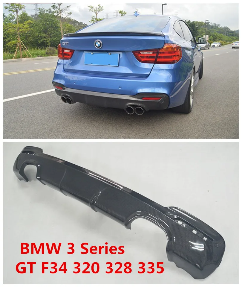 Автомобильный задний спойлер из углеродного волокна для BMW 3 серии GT F34 320 328 335