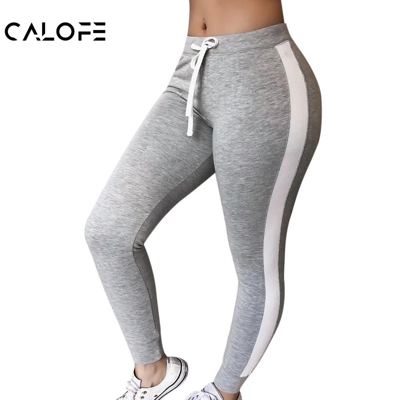 CALOFE Women Fashion Slim Fitness Long Pants Casual Side Striped Elastic Waist Gyms Leggings Jogger Sweatpants Female Trousers
CALOFE Women Fashion Slim Fitness Long Pants Casual Side Striped Elastic Waist Gyms Leggings Jogger Sweatpants Female Trousers