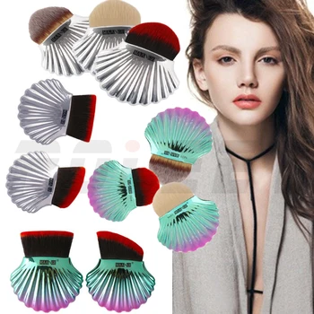 Free Shipping New Shell Style Power Foundation Makeup Brush Tool Cosmetic Angle Round Flat Top Power Blush Face Concealer Silver
Free Shipping New Shell Style Power Foundation Makeup Brush Tool Cosmetic Angle Round Flat Top Power Blush Face Concealer Silver