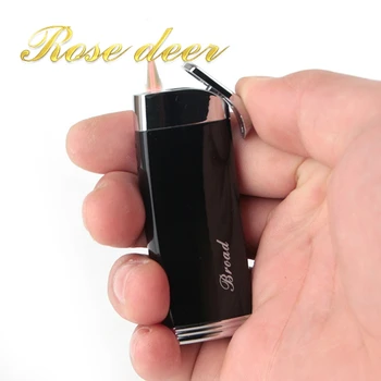 (Lighter no gas)Stainless Steel Pipe gas lighter creative metal inflatable cigarette lighter,Butane oblique briquet Gadgets men
(Lighter no gas)Stainless Steel Pipe gas lighter creative metal inflatable cigarette lighter,Butane oblique briquet Gadgets men
