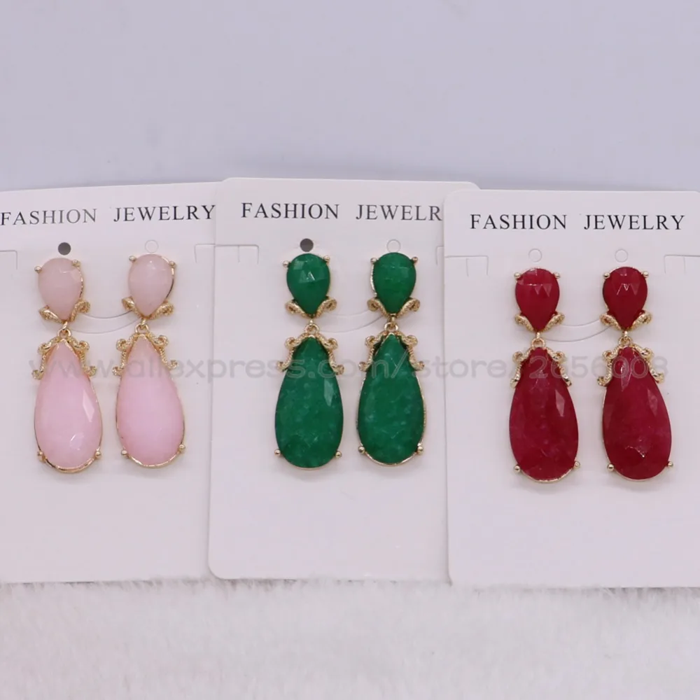 Simple style faceted stone earrings Square drop earrings Mix color stone earrings fashion jewelry for lady 2462
Simple style faceted stone earrings Square drop earrings Mix color stone earrings fashion jewelry for lady 2462