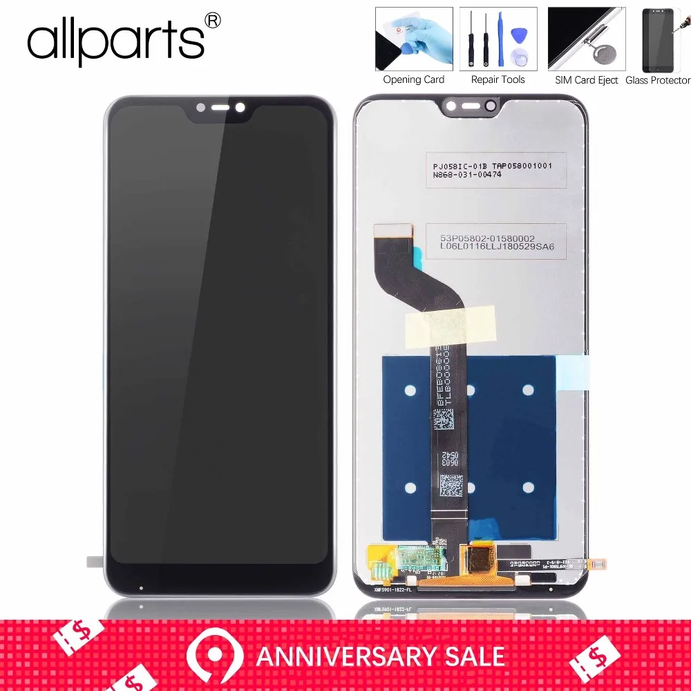 Original Display For Xiaomi Mi A2 Lite LCD Touch Screen For Xiaomi Redmi 6 Pro Display With Frame Mi A2 Lite Display
Original Display For Xiaomi Mi A2 Lite LCD Touch Screen For Xiaomi Redmi 6 Pro Display With Frame Mi A2 Lite Display