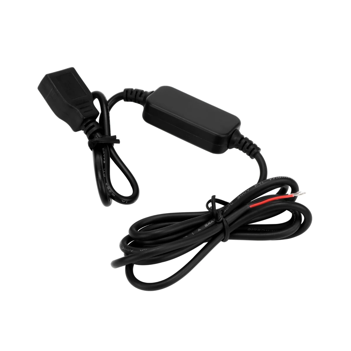 

15W Dual Voltage USB Adapter Converter Inverter Double USB Converter 3A 12 V To 5 V Step Down Module Car Accessories Black