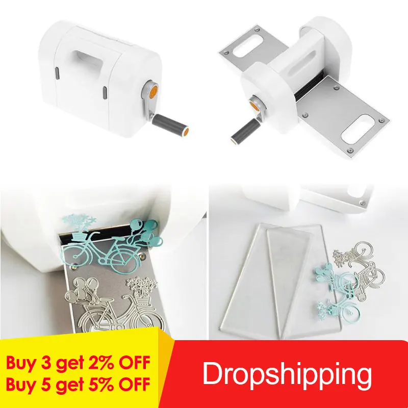 Die Cutting Embossing Machine Scrapbooking Cutter Piece Paper Cutter Die-Cut Manual Machine DIY Home Art Craft Paper Craft Tools
Die Cutting Embossing Machine Scrapbooking Cutter Piece Paper Cutter Die-Cut Manual Machine DIY Home Art Craft Paper Craft Tools