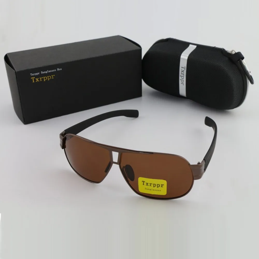Txrppr Top Quality Polarized lenses Brand designer Unisex sunglasses mens sun glasses Woman Gold Frame 63mm Lens With box
Txrppr Top Quality Polarized lenses Brand designer Unisex sunglasses mens sun glasses Woman Gold Frame 63mm Lens With box