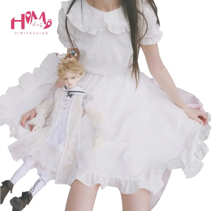 The New Fashion 2019 Autumn Women Vintage Embroidery Loose Cotton Dress Lace Sleeve Palace Elegant Long Sleeve Beige Dresses
The New Fashion 2019 Autumn Women Vintage Embroidery Loose Cotton Dress Lace Sleeve Palace Elegant Long Sleeve Beige Dresses