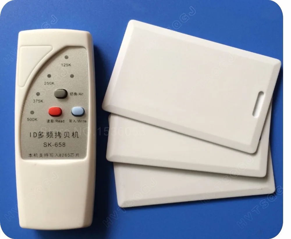 Writable Key Tags keyfob 125KHz EM4100 EM410X ID Card Handheld RFID Copier Writer Duplicator+5PCS Writable card Wholesale
Writable Key Tags keyfob 125KHz EM4100 EM410X ID Card Handheld RFID Copier Writer Duplicator+5PCS Writable card Wholesale