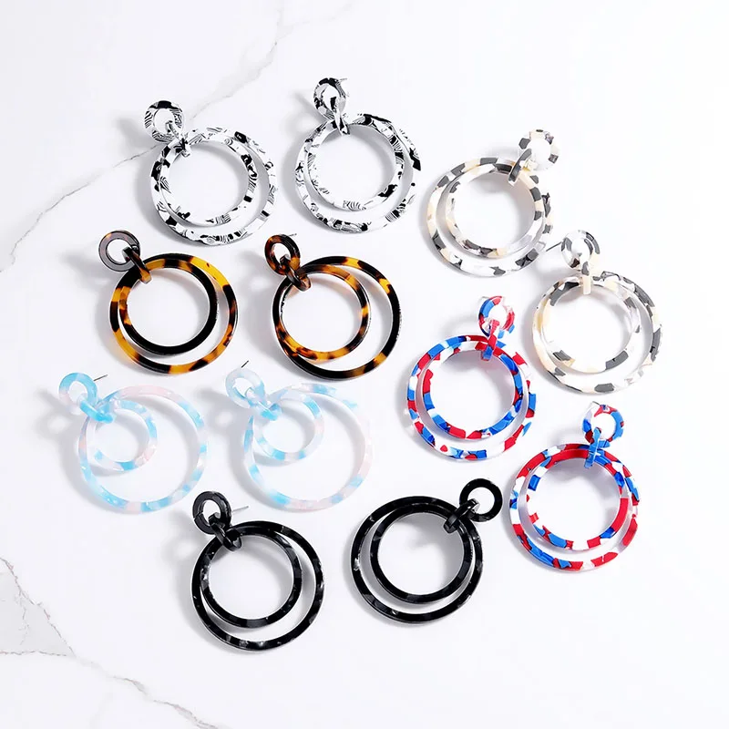 Vintage Round Drop Earrings Acrylic Earrings For Women Geometric Resin Big Circle Boho Statement Earrings Party Jewelry Brincos
Vintage Round Drop Earrings Acrylic Earrings For Women Geometric Resin Big Circle Boho Statement Earrings Party Jewelry Brincos