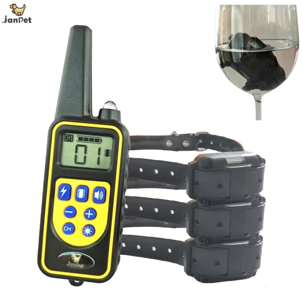 JANPET 800 Yards Medium/Large Dog Training Collar Rechargeable and Waterproof Electronic Dog Training System Support 3 Dogs
JANPET 800 Yards Medium/Large Dog Training Collar Rechargeable and Waterproof Electronic Dog Training System Support 3 Dogs