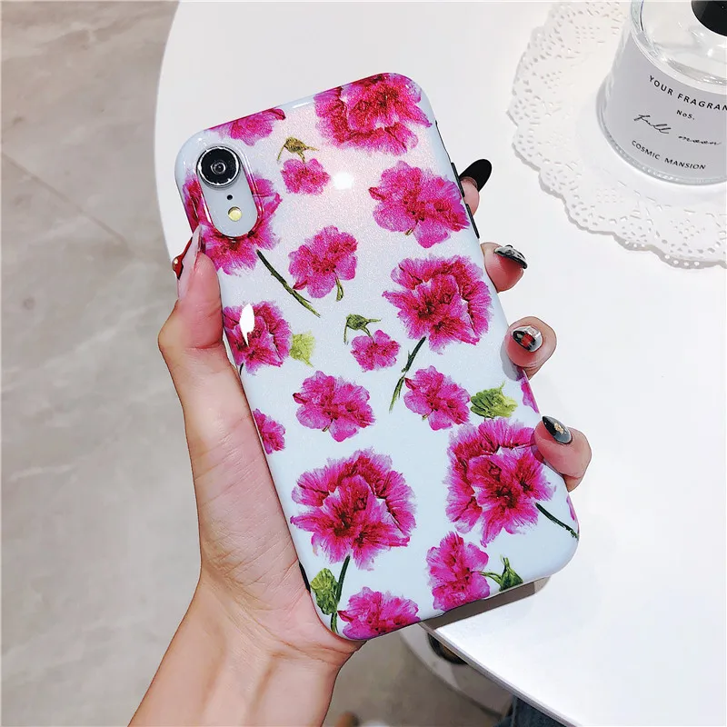 100PCS Soft TPU IMD Flower Plants Phone Case For iphone 6S Case For iphone X XS MAX XR 6 7 8 Back Cover Colorful Flowers Case
100PCS Soft TPU IMD Flower Plants Phone Case For iphone 6S Case For iphone X XS MAX XR 6 7 8 Back Cover Colorful Flowers Case