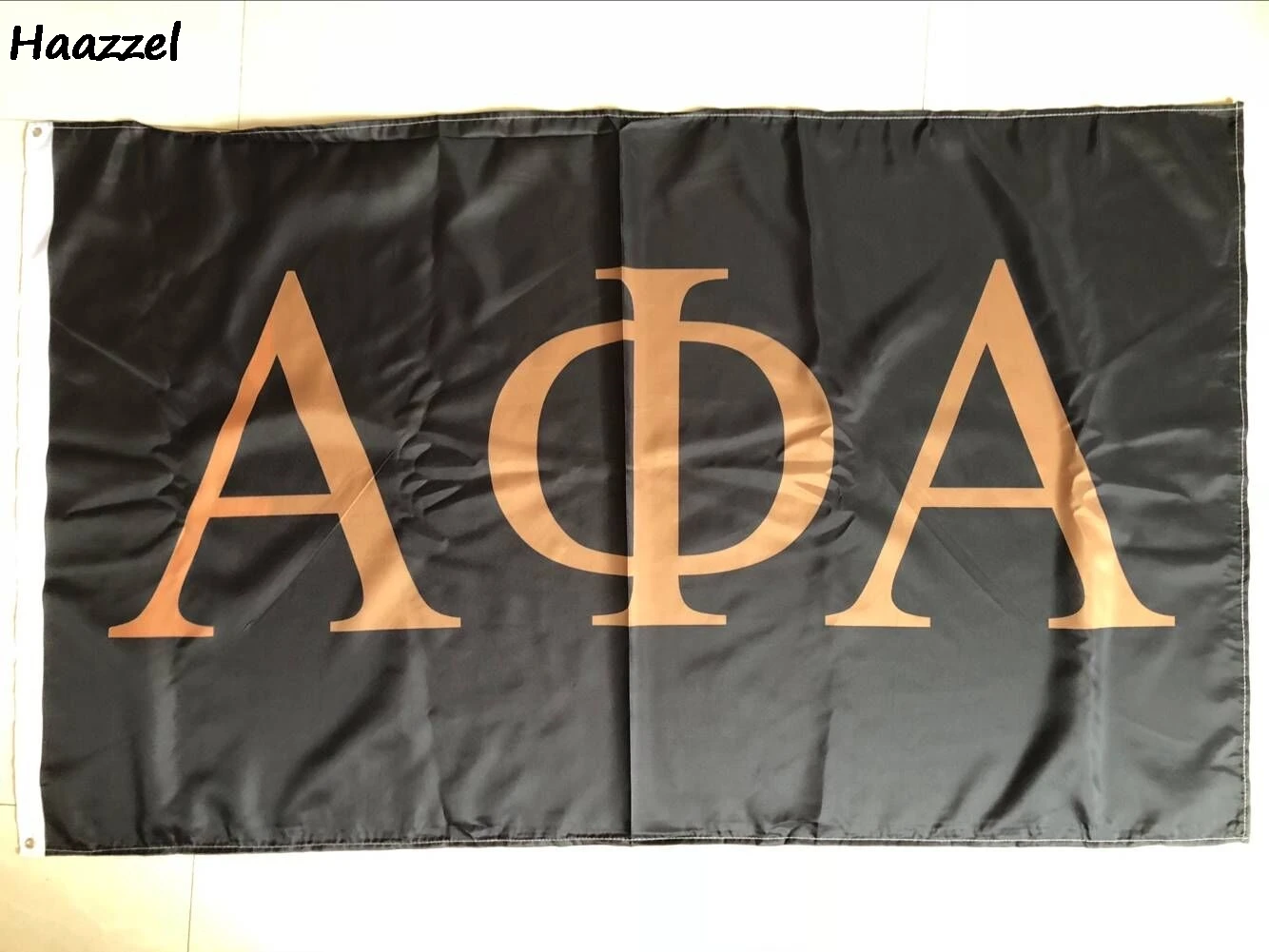 3ft x 5ft 3 x5ft Alpha Phi Alpha Black Background Letter Flag print Polyester banner flag Size 150*90cm
3ft x 5ft 3 x5ft Alpha Phi Alpha Black Background Letter Flag print Polyester banner flag Size 150*90cm