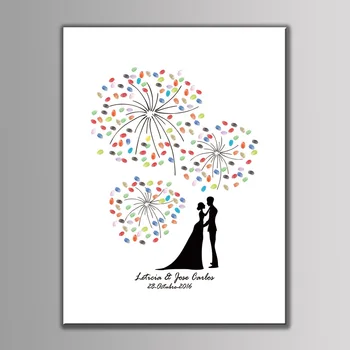 Personalized Wedding Signature Guest Book Wedding Guest Book Fingerprint Tree Painting Wedding Decoration Romantic Fireworks
Personalized Wedding Signature Guest Book Wedding Guest Book Fingerprint Tree Painting Wedding Decoration Romantic Fireworks